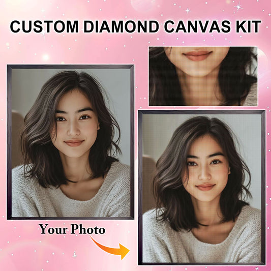 Custom DIY Diamond Painting Photo